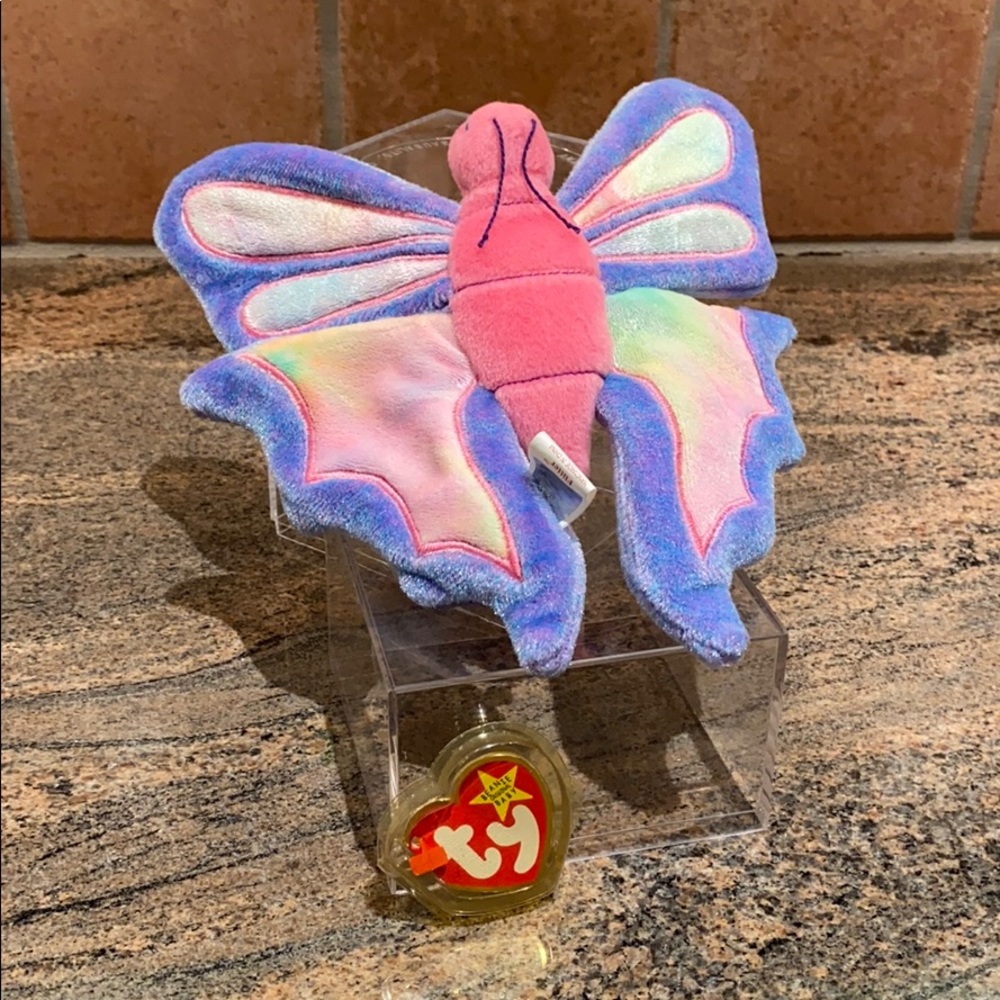 Ty Original Beanie Baby Flitter Butterfly 1999
